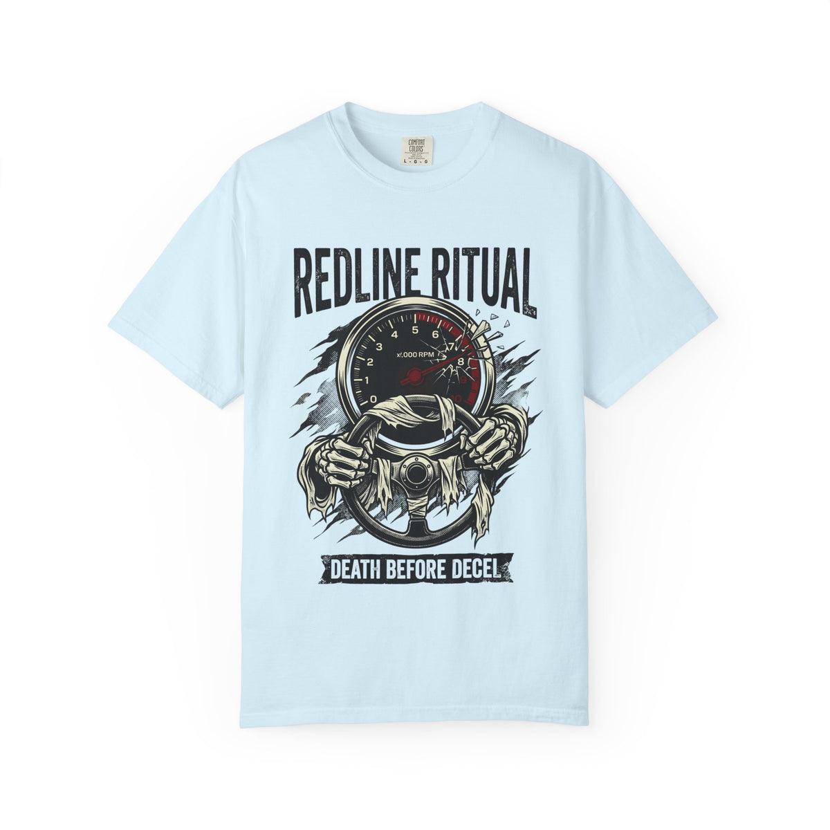 Redline Ritual 'Death Before Decel' Racing T-Shirt