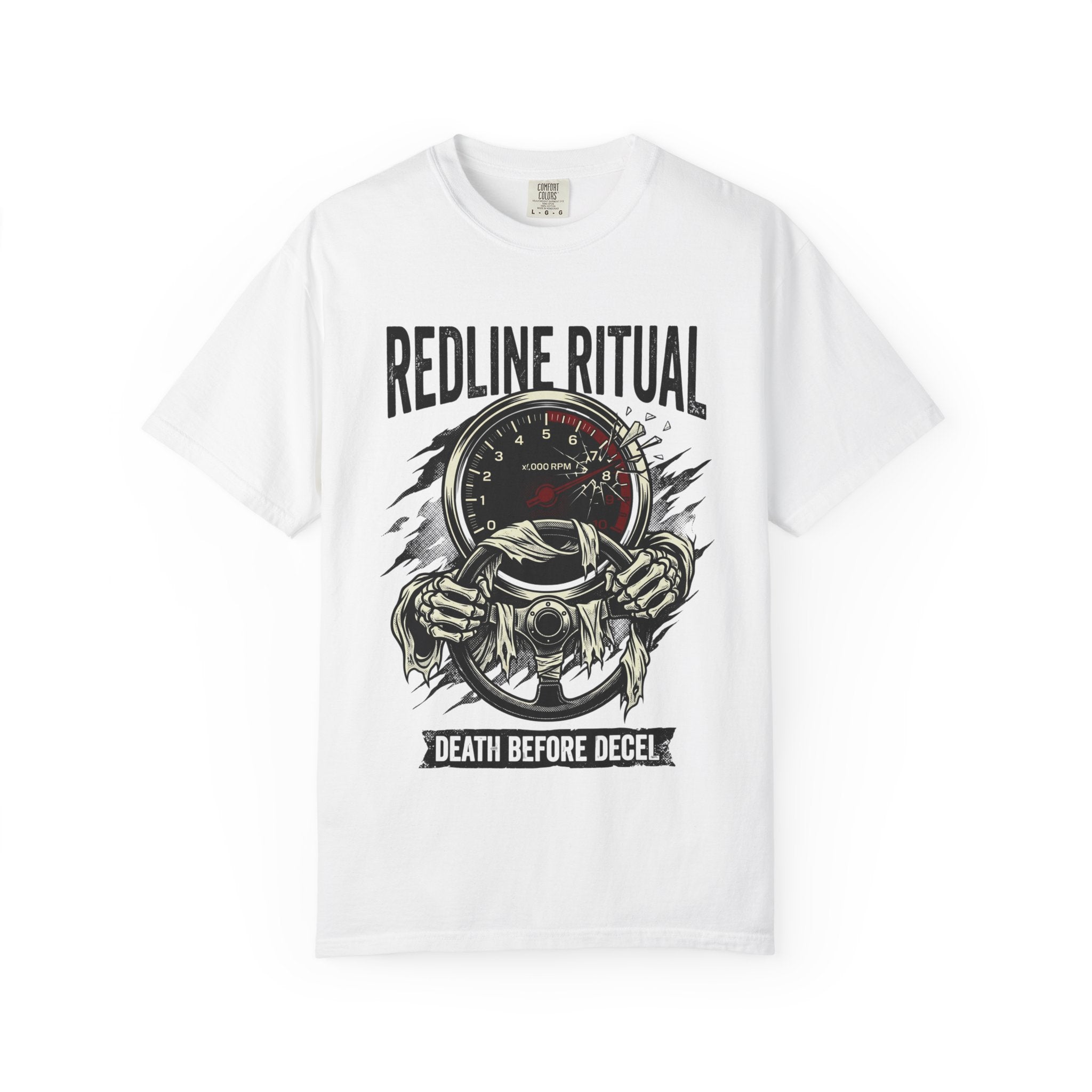Redline Ritual 'Death Before Decel' Racing T-Shirt