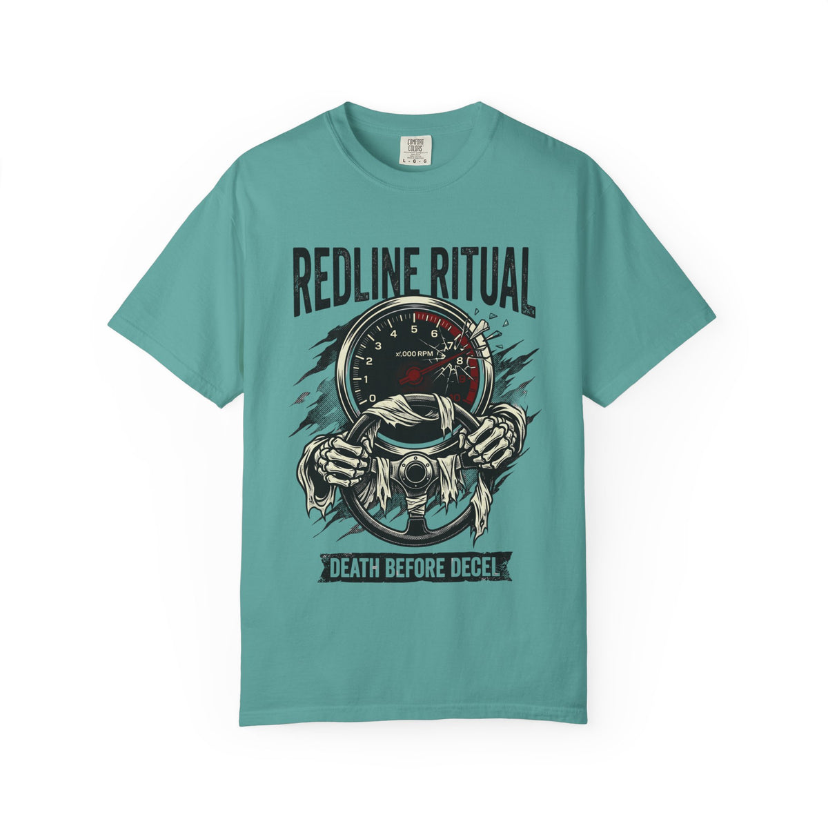 Redline Ritual 'Death Before Decel' Racing T-Shirt