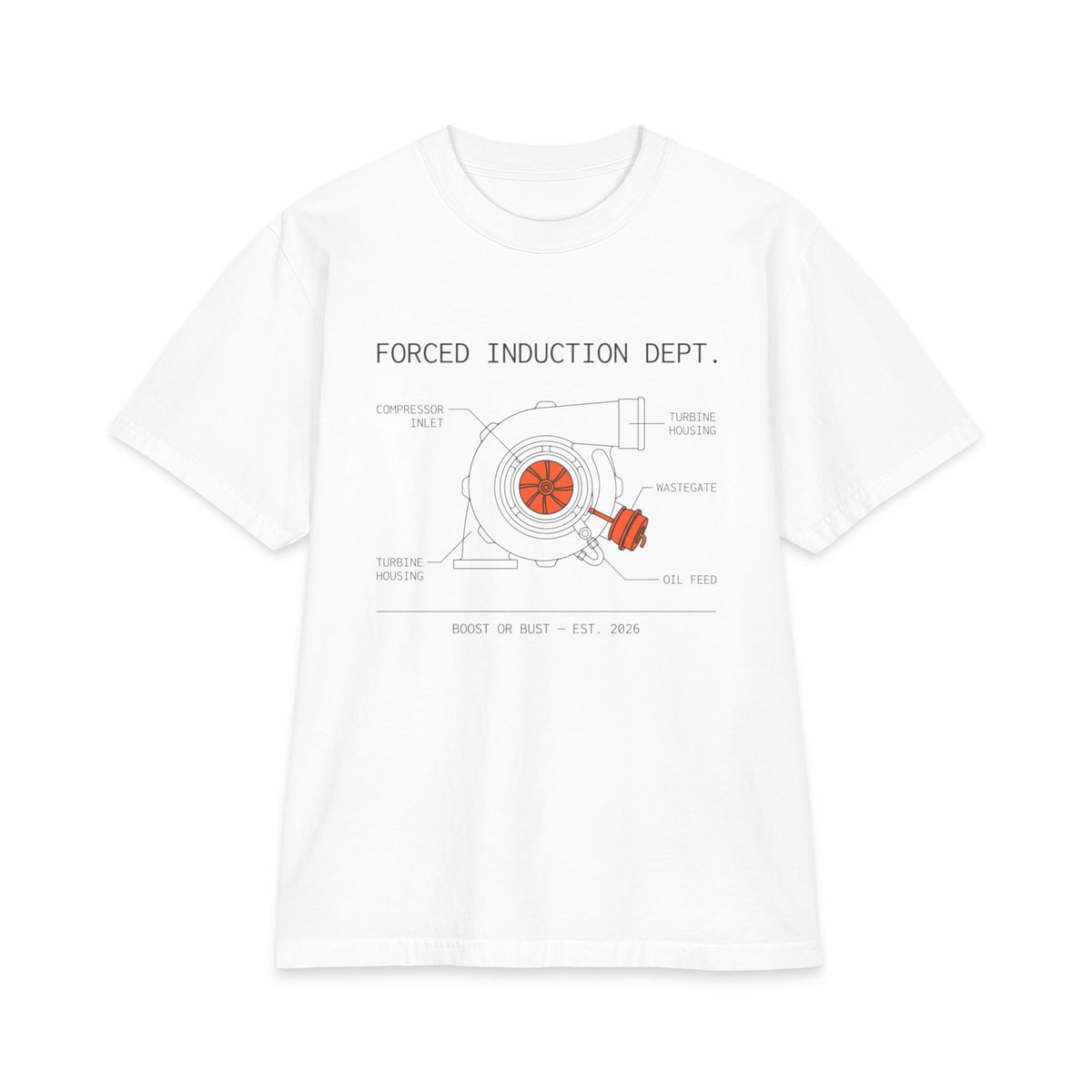 Forced Induction Dept. T-Shirt