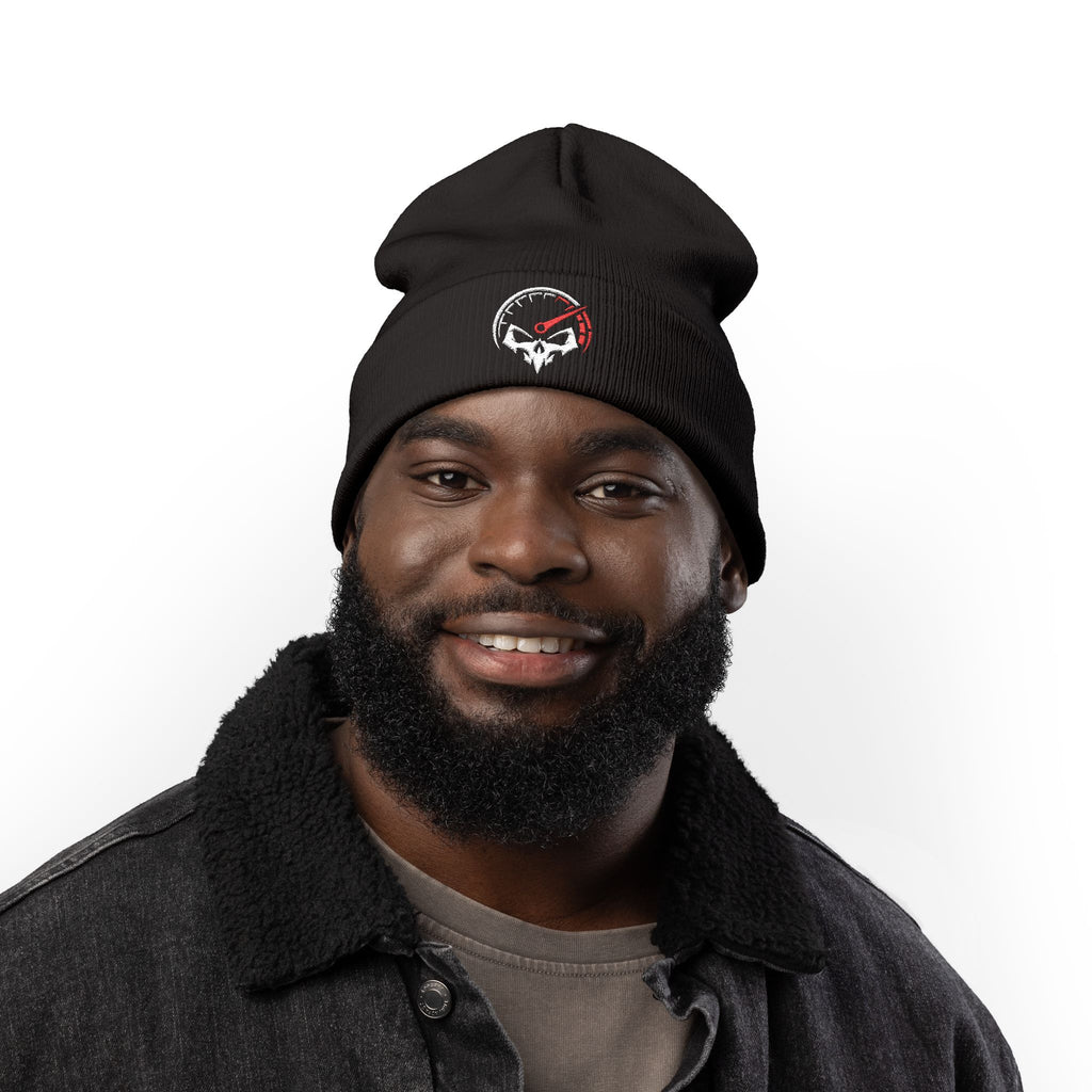 Speed Skull Knit Beanie