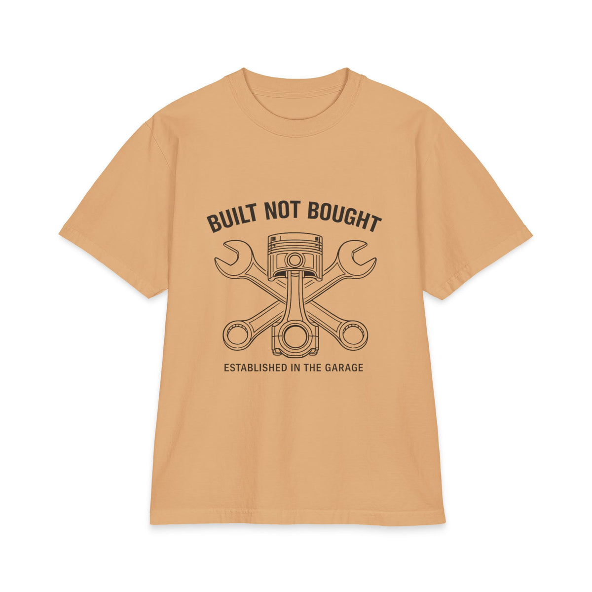 Built Not Bought Garage T-Shirt