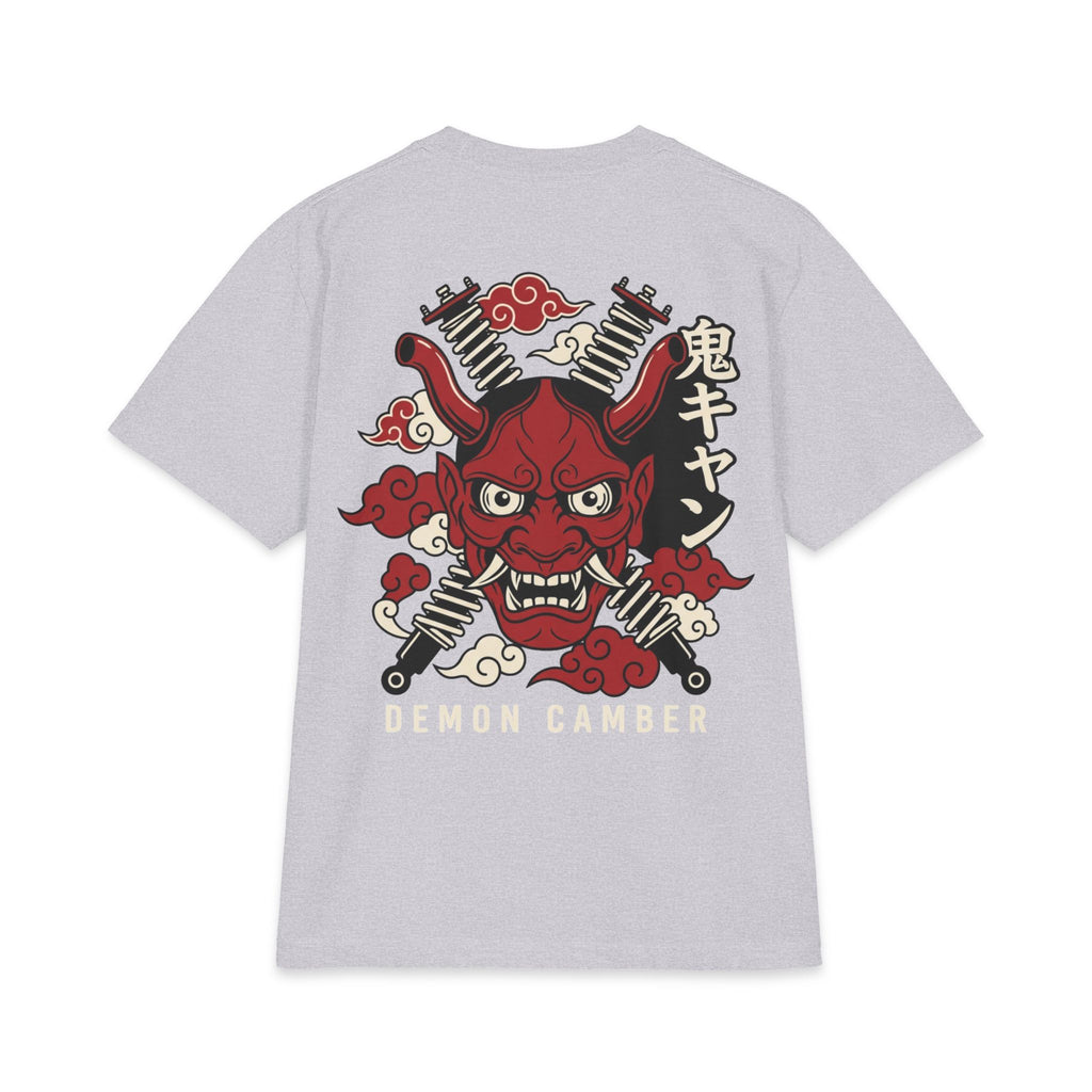 Demon Camber T-Shirt — Red Oni Skull Racing Graphic Tee