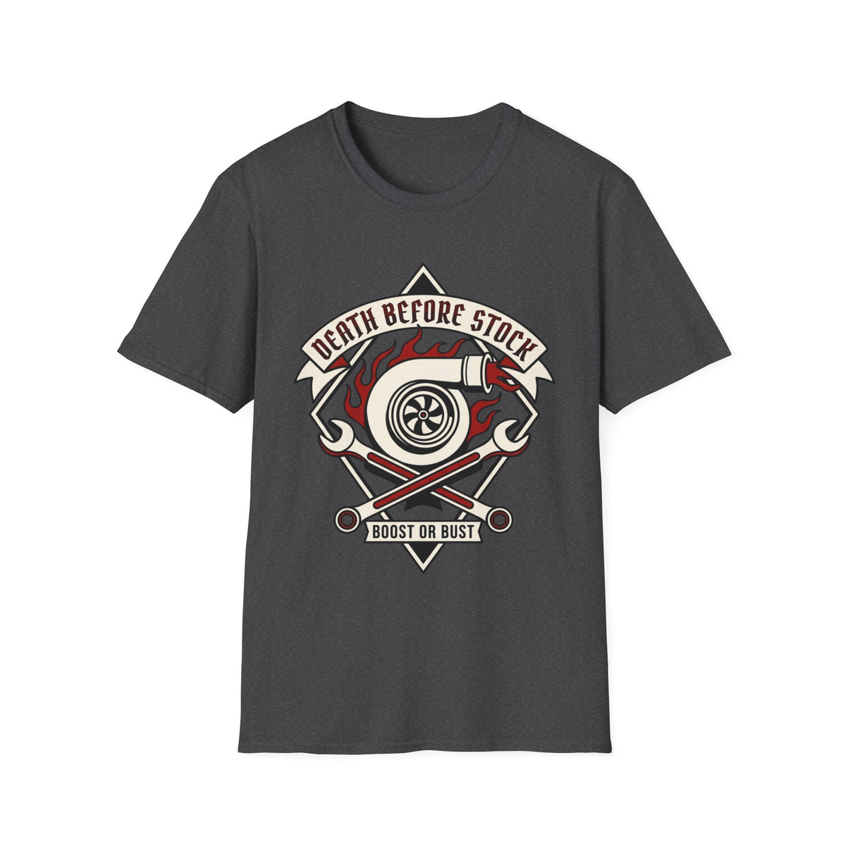 Death Before Stock Turbo T-Shirt