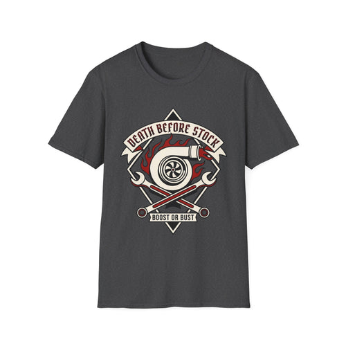 Death Before Stock Turbo T-Shirt