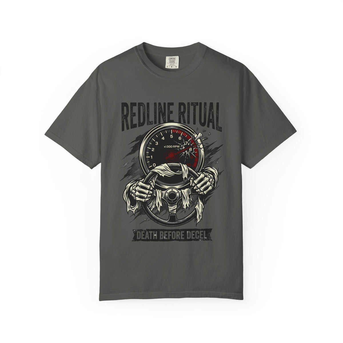 Redline Ritual 'Death Before Decel' Racing T-Shirt