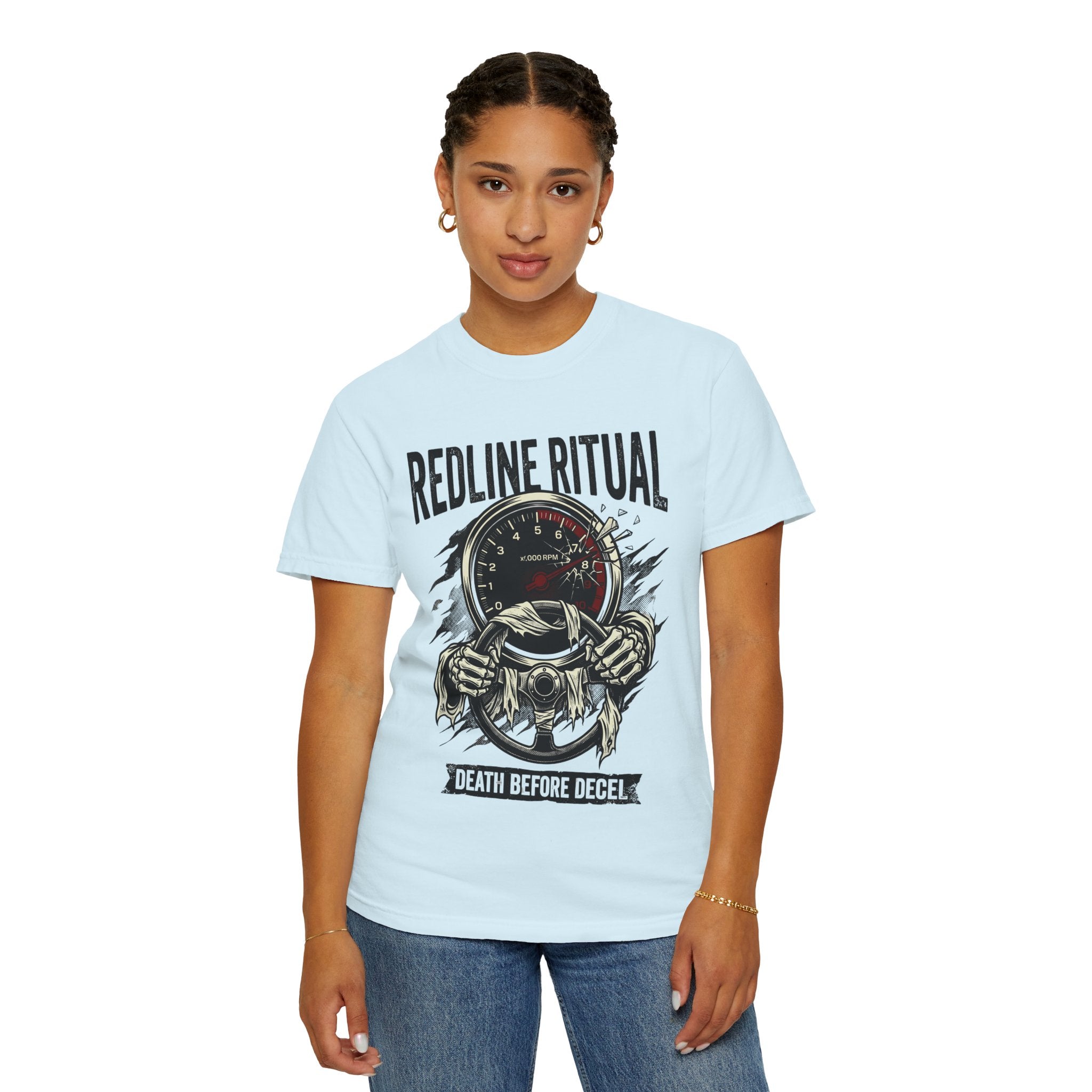 Redline Ritual 'Death Before Decel' Racing T-Shirt